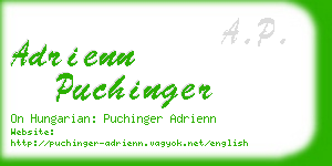 adrienn puchinger business card